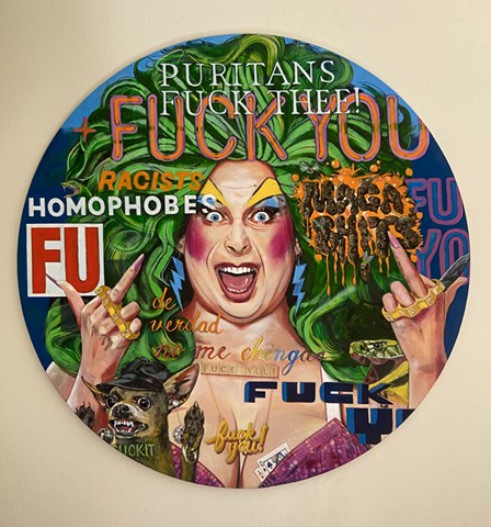 Divine Fuck You MAGA shits