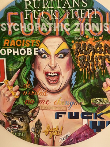 Divine Fuck You MAGA shits