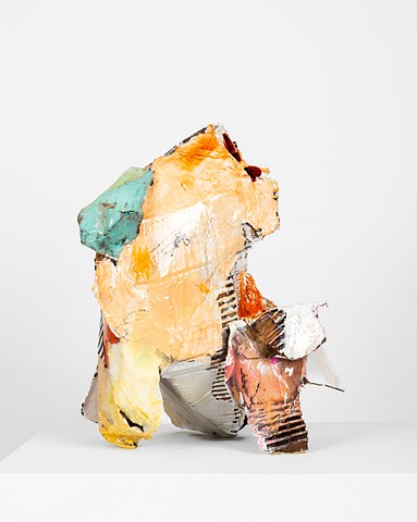 mixed-media abstract sculpture, art, contemporary art
