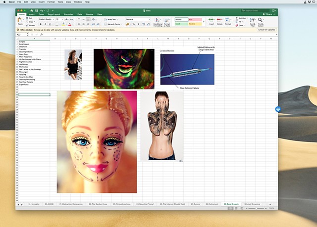 Excel file for Bare Breasts 