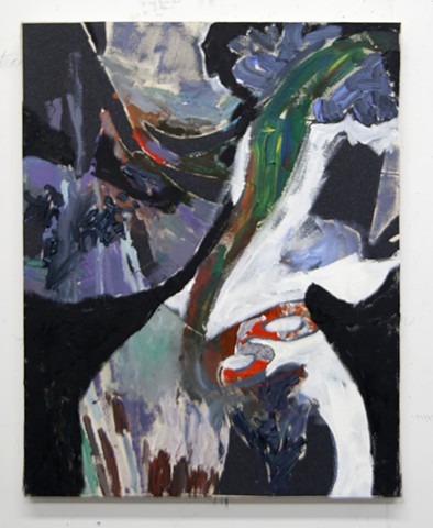 untitled (figure with head opening) 