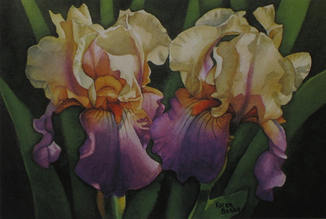 Irises-Print Only