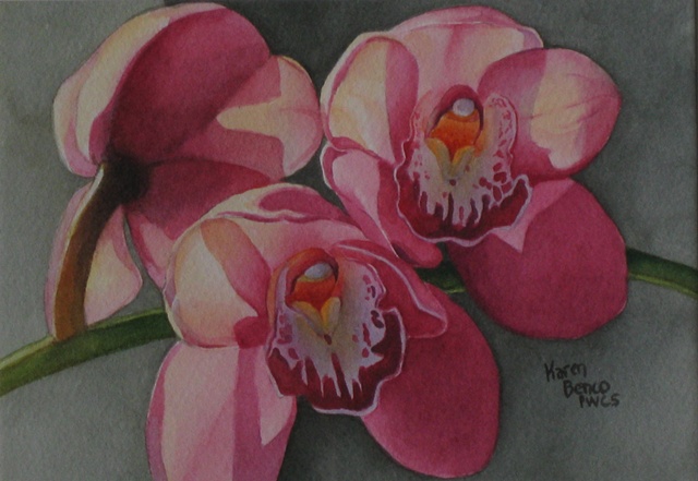 Orchid Pink at Home-Framed