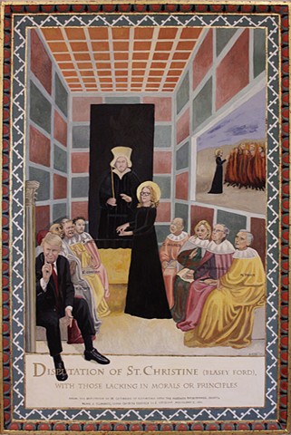 Disputation of St. Christine (Blasey Ford)