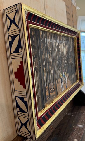 Frame Border "Noble & Brave White Men"