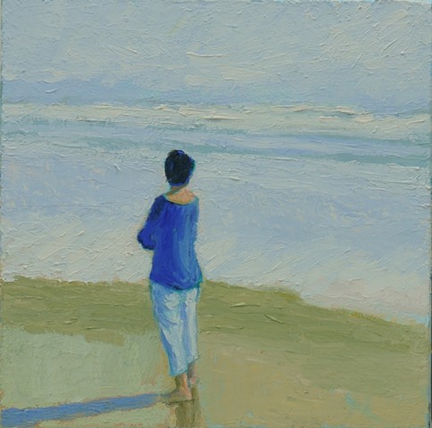 Woman by the Sea