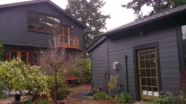 Residence/Artist Studio and Backyard Cottage