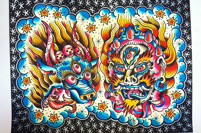 2013 Flash#3 (Tibetan Deities) 