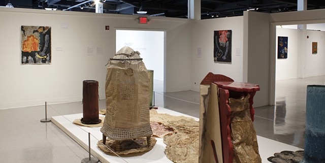 Chris Mona and Helen Frederick gallery in "Chasm"