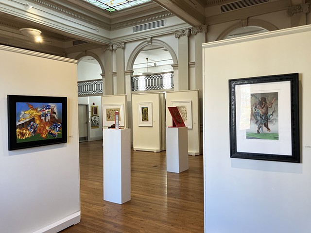 Installation View, "in the time of not yet"