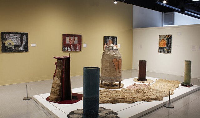 Chris Mona and Helen Frederick gallery in "Chasm"