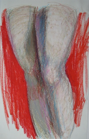 drawing of Female Legs by Chris Mona