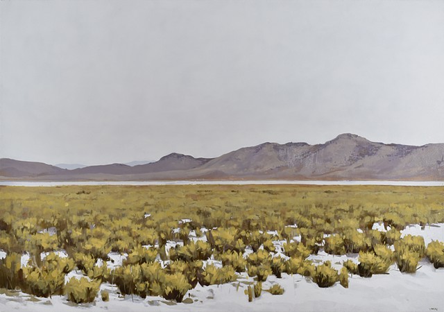 nevada landscape desert sagebrush painting 