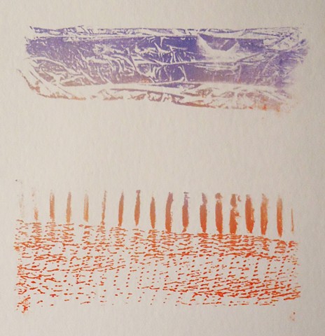 relief printed collagraph 
