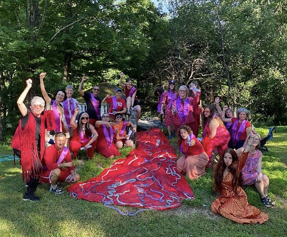 Serpent's Circle for Liz Collin's Croning Ceremony with Kay Turner