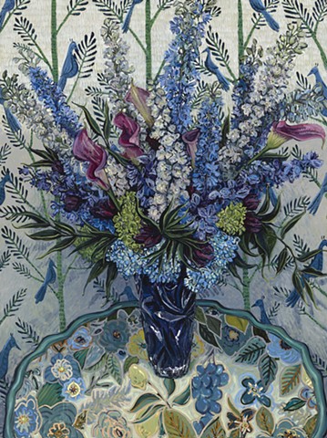 CASUS VIRILITATIS (IULII) THE MISFORTUNES OF MASCULINITY/A SUITE OF DELPHINIUMS (JULY)