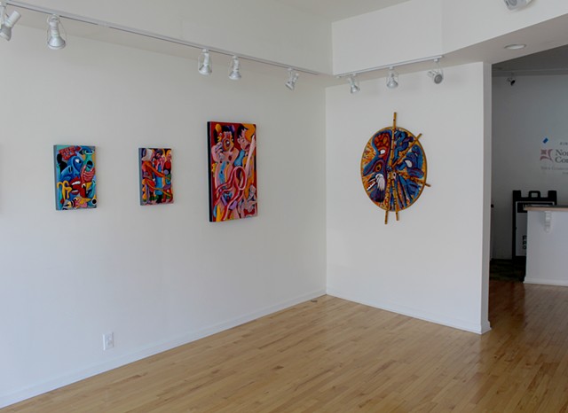 Atonal Apples at Five Points Gallery