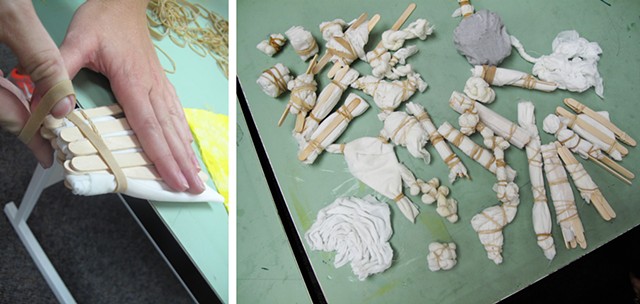 STUDENT WORK


Fiber and Paper Arts Club
Dyeing with Turmeric