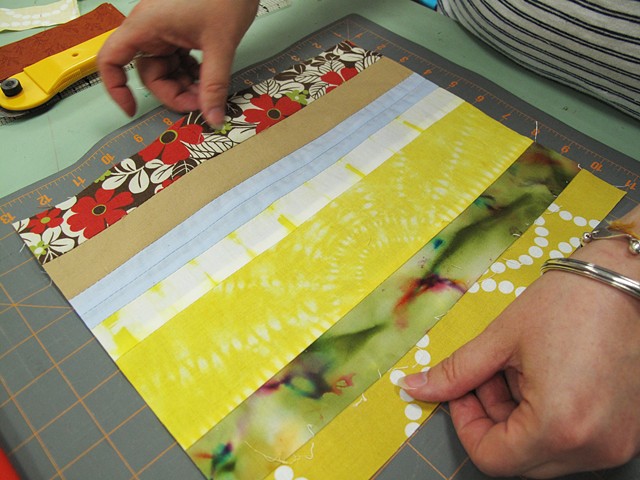 STUDENT WORK


Fiber and Paper Arts Club
Turmeric Dye and Mini-Art Quilt