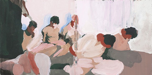CURATORIAL

COLLAPSE

Gabbe Grodin

No One's Home
Watercolor, gouache and acrylic on paper
8 x 28 in.