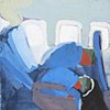 CURATORIAL

COLLAPSE

Gabbe Grodin

Travel Trap
Watercolor, gouache and acrylic on paper
8 x 28 in.