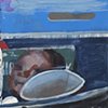CURATORIAL

COLLAPSE

Gabbe Grodin

Seatback Still Life
Watercolor, gouache and acrylic on paper
8 x 28 in.