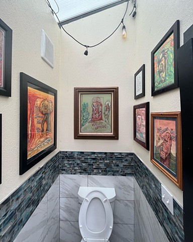 Permanent Restroom Installation, 11th Street Station. 2023