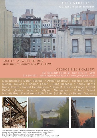 George Billis Gallery / City Streets II / A group cityscape exhibition 