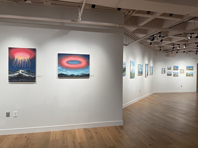 Land, Sea and Sky Exhibition Installation Shots, October 2025