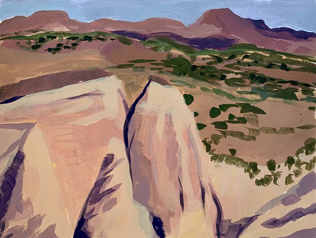 climate art, landscape painting, nature paintings, plein air, New Mexico