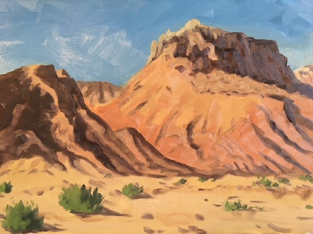 New Mexico Paintings, landscape painting, oil painting, all prima painting, plein air painting, painting on site