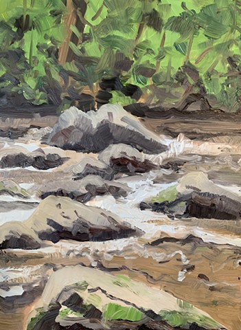 Landscape painting, new jersey painting, plein air, alla prima painting, contemporary landscape