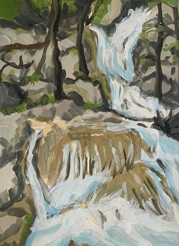 Landscape painting, plein air, alla prima painting, california landscape, Yosemite painting, contemporary landscape