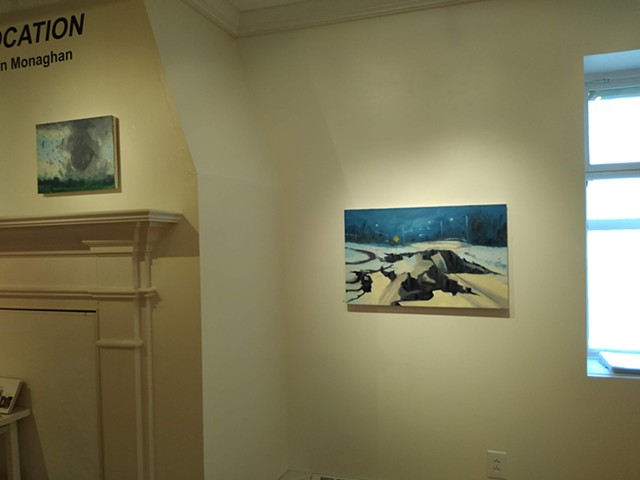 Installation View at Lake George Art Center, "Location, Location, Location"