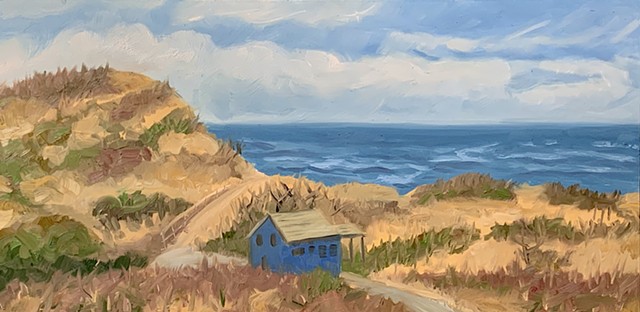 Blue House at Ballston Beach II