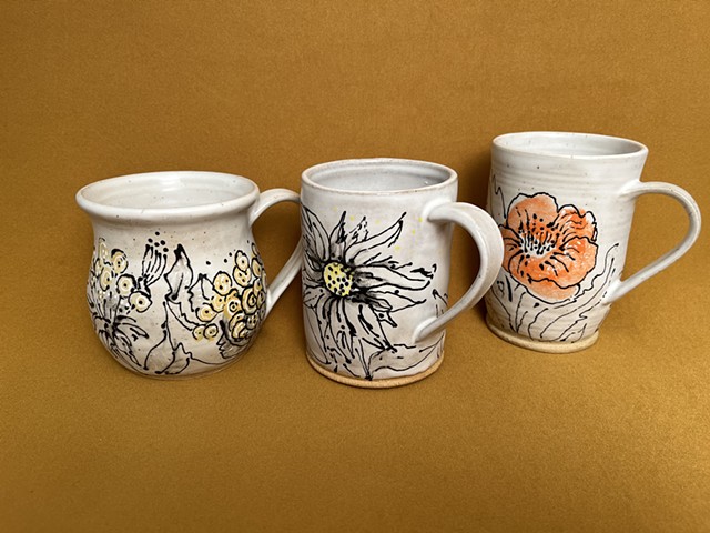 May flowers mugs