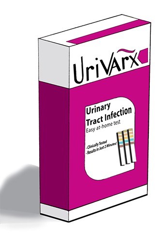 UriVarx box promotional packaging (Purple)