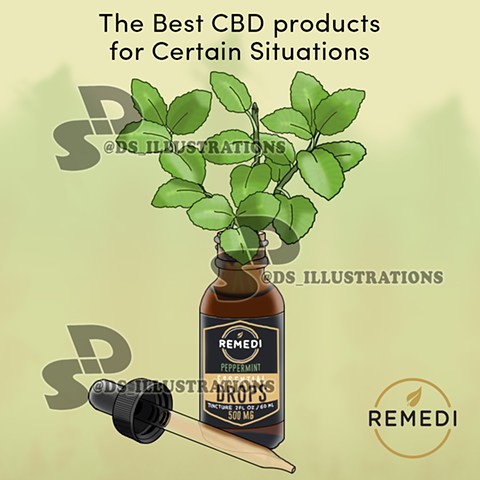 Remedi Plus Blog Illustration for CBD research