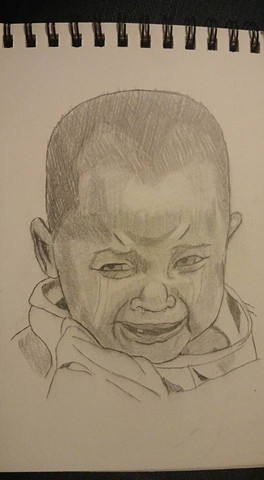 Crying Child close-up