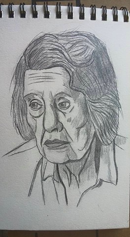 Elderly Lady close-up