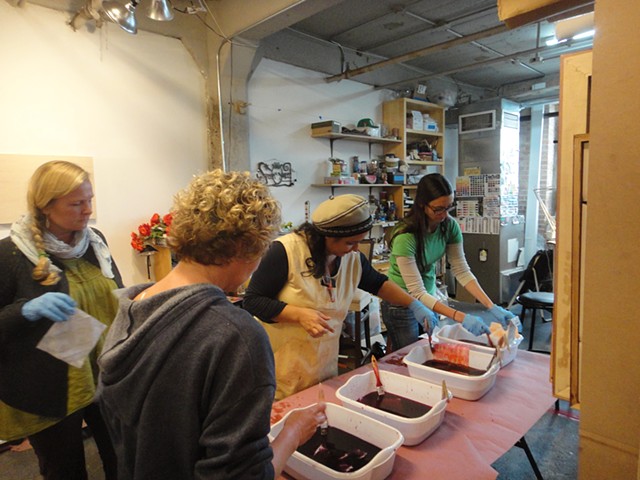Batik workshop at Studio 303