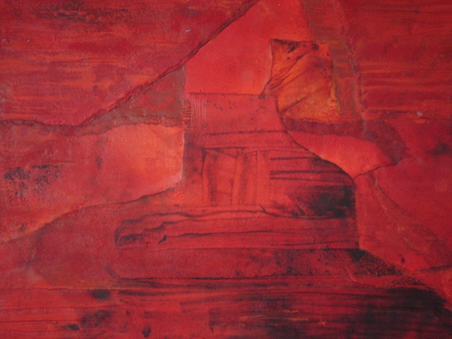 This piece is in the Permanent collection at The Encaustic Art Institute in Santa Fe
