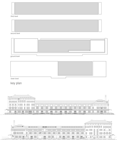 Key Plan and Architect's Elevations