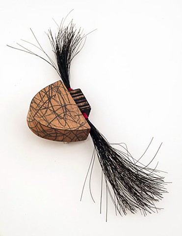 Hairy Brooch