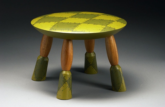 Argyle Sweater Stool