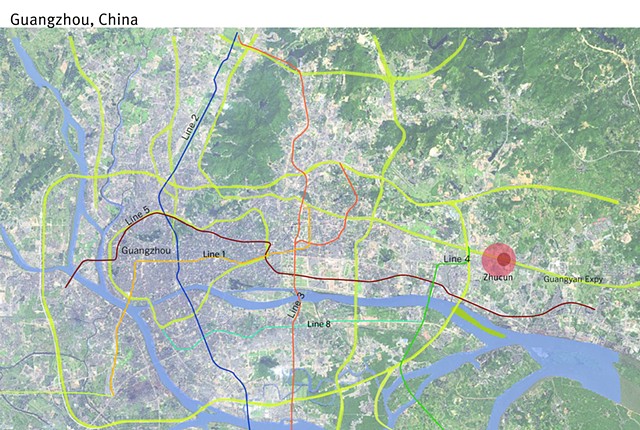 Village Proximity to Guangzhou City Center
