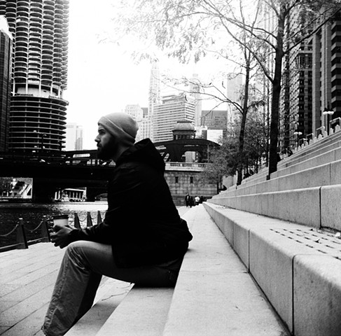 Brian on the Chicago River