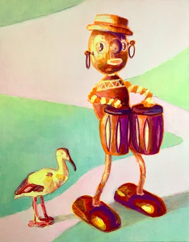 Kokeshi with Conga