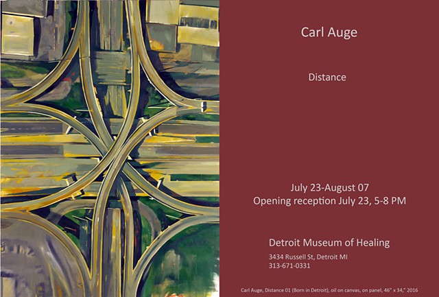  Distance, solo exhibit, Detroit MI, opening July 23