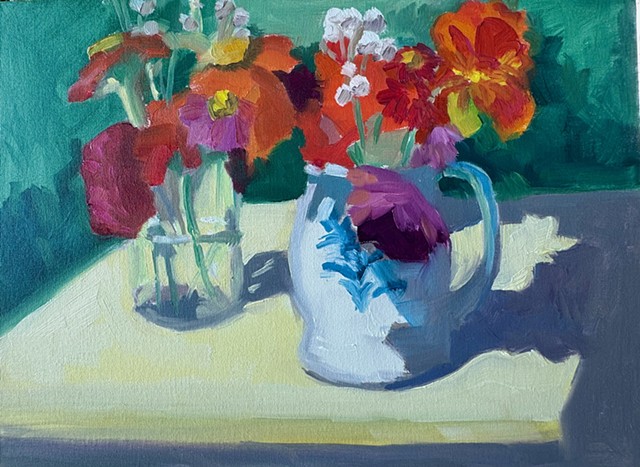 Maine porch flowers 